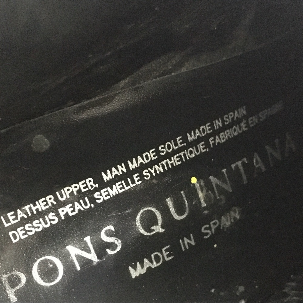 (SOLD) PONS QUINTANA Leather Ankle Boots Cognac 9 - Picture 10 of 11